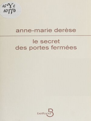 cover image of Le Secret des portes fermées